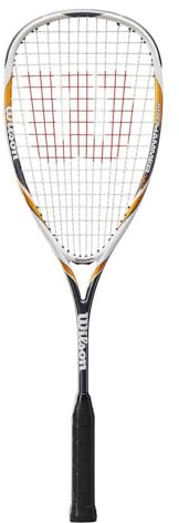 Wilson Hyper Hammer 145 Squash Racquet WRT967800, Unisex Squash rackets, black, One size EU