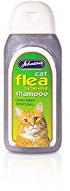 Johnsons Cat Flea Cleansing Shampoo 200ml