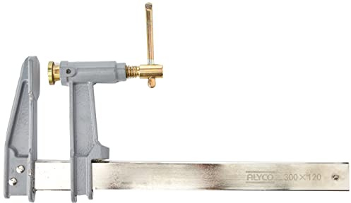 Alyco - Sargento de Apriete Tipo F, Con Émbolo, 300 X 120 mm - 197850