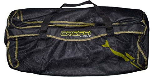 Cressi - Bolsa Light, Color Amarillo,Negro