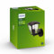 Philips My Garden Creek - Lámpara de pared, tipo aplique, 1 x 60 W, 220 V, color negro