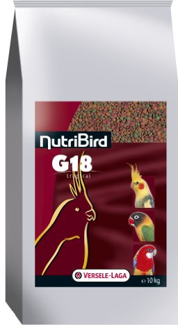 Versele Laga NUTRIBIRD G18 Tropical 10kg, 1er Pack (1 x 10 kg)