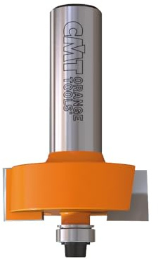 CMT ORANGE TOOLS 935.317.11 Fresa para rebajes con rodam. hm s 8 d 31.7x12.7, Grigio/Arancio