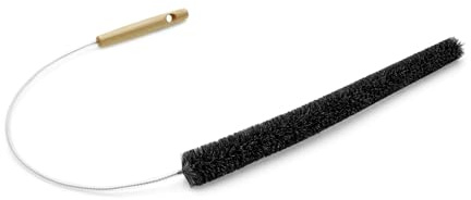 Heizkörperbürste 50cm, grau, Heizungsabdeckung muss Nicht entfernt Werden, Heizkostenersparnis, Gründliche, sanfte Reinigung, hochwertige Verarbeitung, feinstes Ziegenhaar, extra lang, konische Form