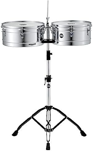 MEINL Percussion Timbales Headliner Series - chrome 13 + 14 (HT1314CH)