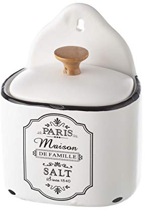 Dcasa - Salero Paris Stoneware 11,70 x 8,60 x 15 cm