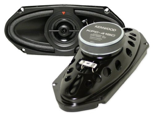 Kenwood KFC-415C 4x10-Inch 160W Two-way Custom-fit Car Audio Speakers, Pack of 2