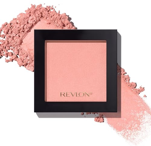 Revlon Puder-Rosette, Revlon Powder Blush – Seidenzartes Puder-Rouge mit Leichter Textur und sanftem, Aufbaubarem Farbfinish, Oh Baby Pink 001