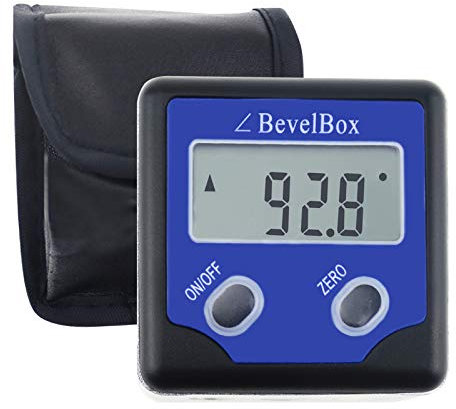 Indicatore Angolare Digitale, Goniometro Con Scatola Conica, Strumento Di Misurazione Dell’Angolo Impermeabile, Indicatore Angolare Magnetico, Goniometro Digitale Portatile,