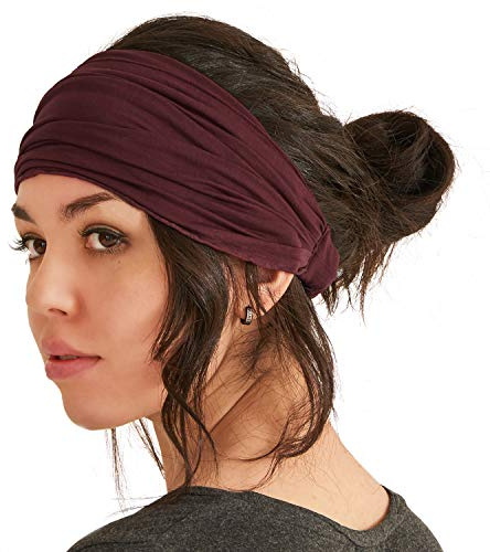 CHARM Stirnband Herren Bandana & Damen Kopftuch | Herren Hair Band, Headband Men, Frauen Haartuch, Piraten Haarband für Männer, Sport