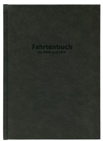 Fahrtenbuch A5 48 Blatt Design für PKW + LKW