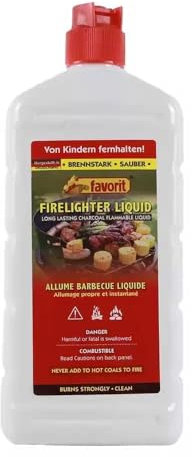 Favorit 1260 - Accendi fuoco liquido, 1 litro