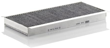 MANN-FILTER CUK 3554 Innenraumfilter/Kabinenluftfilter - Pollenfilter mit Aktivkohle - für Pkw + Transporter