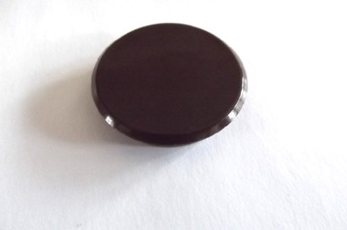 12 BROWN 35MM BLIND HINGE HOLE COVER CAP SCREW BLUM (SUKI)