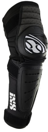 IXS Erwachsene Knee/Shin Guard Cleaver Knie-Und Schienbeinschoner, Schwarz, L