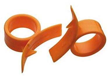 Kitchen Craft - Peladores de Naranja (2 Unidades), Color Naranja