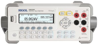 RIGOL Tischmultimeter,DM3058E Digital Multimeter,5½-stellig TRMS,0.015% DCV-Genauigkeit,123 rdgs/s Leserate,2000-Punkte-Speicher,multimeter digital für Labors