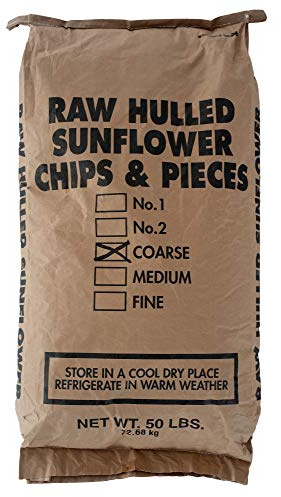 Shafer Seed 84076 Sunflower Kernels, 50-Lb Bag