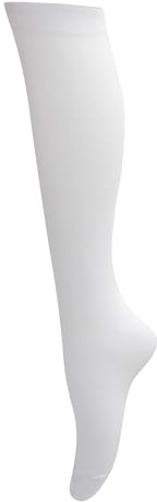 Universal Textiles Childrens Girls Plain Knee High School Socks (Pack Of 3) (US 13-4 (Age: 8-12 years)) (White)