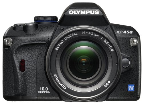 Olympus E-450 Digital SLR Camera (14-42mm Lens Kit)