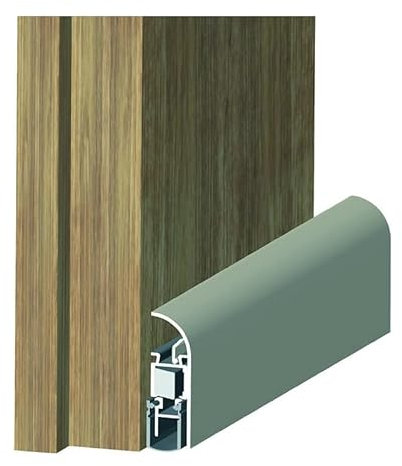 Athmer Türdichtung Schall-Ex Applic A silber eloxiert 930 mm