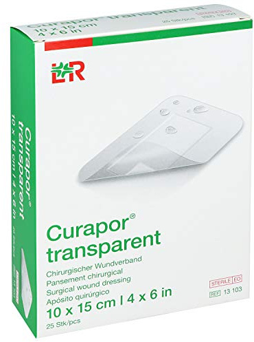 Curapor Wundverband Steril Transparent 10x15 cm