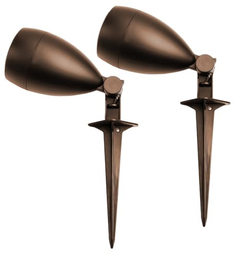 OSD Audio 3 Landscape In Ground 60W Speaker, Outdoor Weather Resistant, LS3 Bronze (Pair)