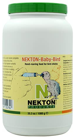 NEKTON-Baby-Bird | Aufzuchtfutter für Zier- und Greifvogelküken | Alleinfuttermittel (1000g)