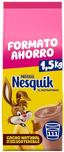 Nesquik Instantáneo Cacao Soluble, Bolsa 1,5kg