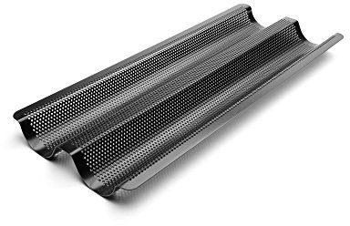 Fox Run Non-Stick Baguette Pan, 15.25-Inch x 6.25-Inch
