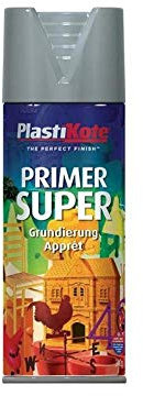 Plasti-kote 1148 400ml Super Enamel Primer - Grey