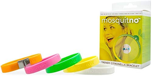 Mosquitno - Pulseras de citronela (5 unidades)
