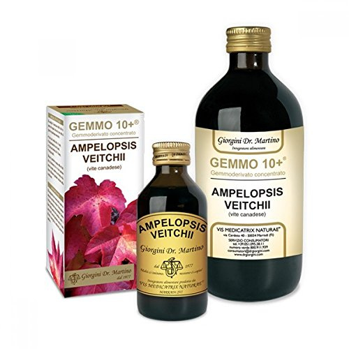 Dr Giorgini Integratore Alimentare, Vite Canadese Gemmoderivato Concentrato Liquido Analcoolico - 500 ml