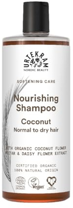 Urtekram Kokos Shampoo Bio, normales Haar, 500 ml