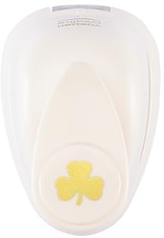 Vaessen Creative Perforadora de Papel, Trébol, Talla XS, Para Proyectos DIY, Scrapbooking, Creación de Tarjetas y Más