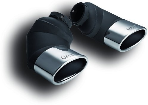 CARTUNER Embellecedores de tubo de escape deportivo para Mercedes Benz W211 Clase E E270 E320 CDI