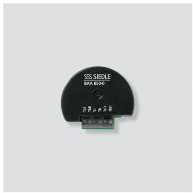 Siedle Bus-Audioauskopplung 2 Draht-Bus BAA 650-0, 1543112