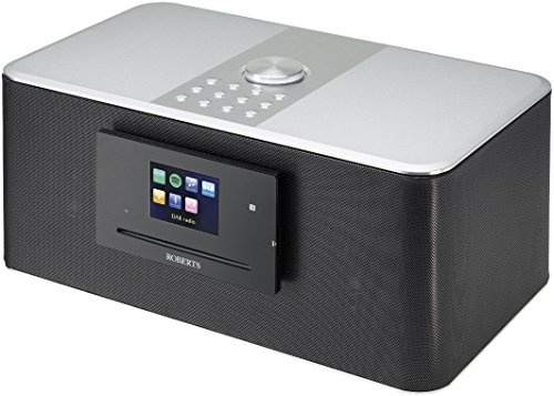 Roberts Radio S300 Radio Personnel Digital Aluminium, Noir - Radios (Personnel, Numérique, Dab,Dab+,FM, 10,100 Mbit/s, IEEE 802.11a,IEEE 802.11b,IEEE 802.11g,IEEE 802.11n, A2DP,AVRCP)