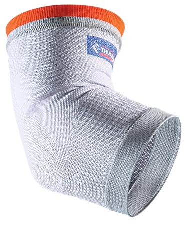 Thuasne Sport - Coudière de Maintien - Tennis Elbow, Tendinite du Coude - Compression sur l'Articulation - Tissu Élastique - Indice de maintien 1/3 - Dispositif Médical CE - Taille M