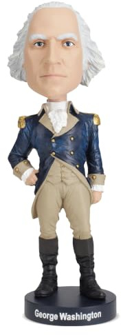Royal Bobbles George Washington Founding Father & 1st President of the United States - 8.1 Tall - Collectible Bobblehead Statue
