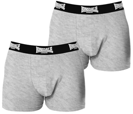 Lonsdale Herren 2er Pack Unterhose Boxershorts