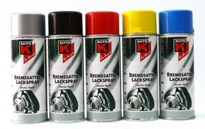 Auto-K Bremssattel Lackspray Bremsen-Lack silber 400 ml