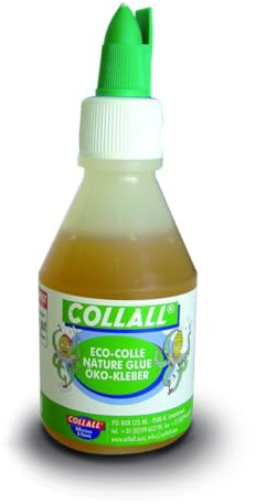Collall 228310 Naturkleber, Weiß, 4,5 x 4,5 x 13 cm