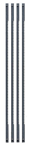 Zona 36-678 Coping Saw Blades, 6-1/2-Inch Long Between Pins, 125-Inch x 020-Inch x 15 TPI, 4-Pack