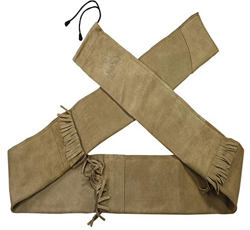 elToro Bogenhülle Leder Deluxe II, für Lang- und Recurvebögen | Größe: ca. 75 Zoll, geeignet für Bögen bis 72 Zoll zum Schutz bei Transport und Lagerung