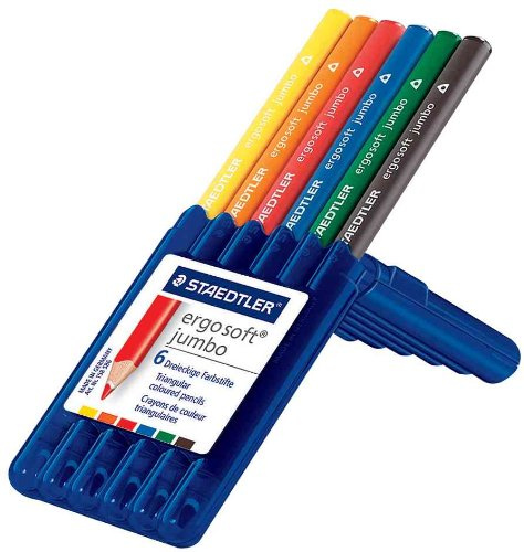 Staedler 158SB6 Farbst Ergo Soft Jumbo