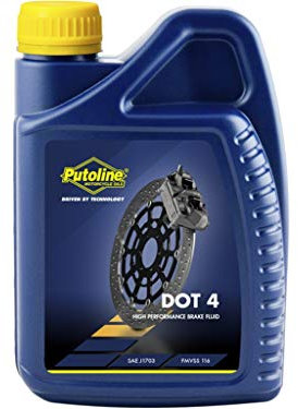 Putoline DOT 4 Brake Fluid, 1 Litre