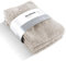 herzbach home Gästehandtuch 3er Set 30 x 50 cm (Sandgrau) – Hochwertige, weiche & saugstarke Gäste-Handtücher in Premium-Qualität – 100% natürliche Baumwolle
