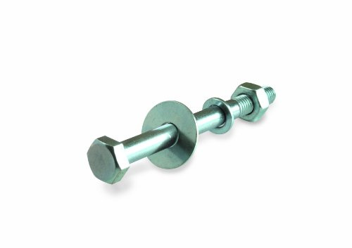 suki 10 Stück Bodenhülsenset M 10 x 90 mm verzinkt DIN 601, 6174748