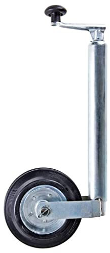 ProPlus 341501 Roue Jockey Jante Métal avec Pneu Caoutchouc, 200x50 mm, 48 mm